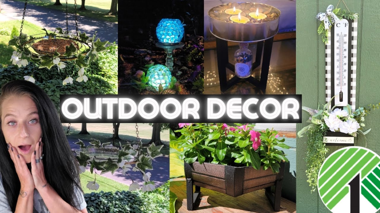 Outdoor Decor Dollar Tree